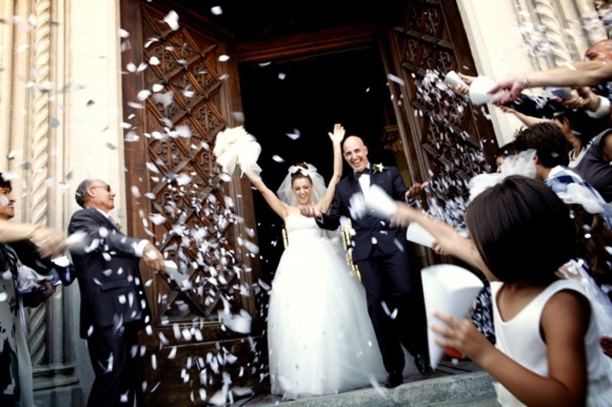 wedding in italy image